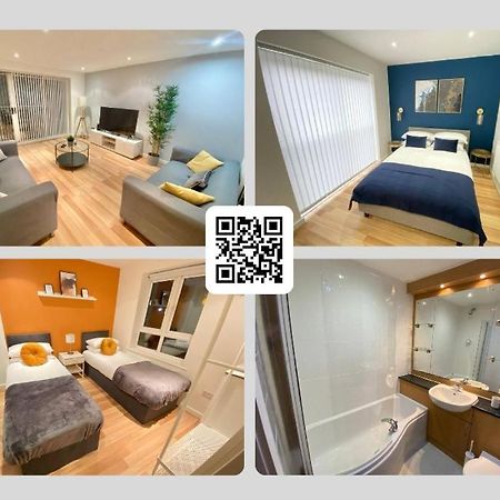 Large 5-Bed City Centre Townhouse With Secure Parking Manchester Exterior foto